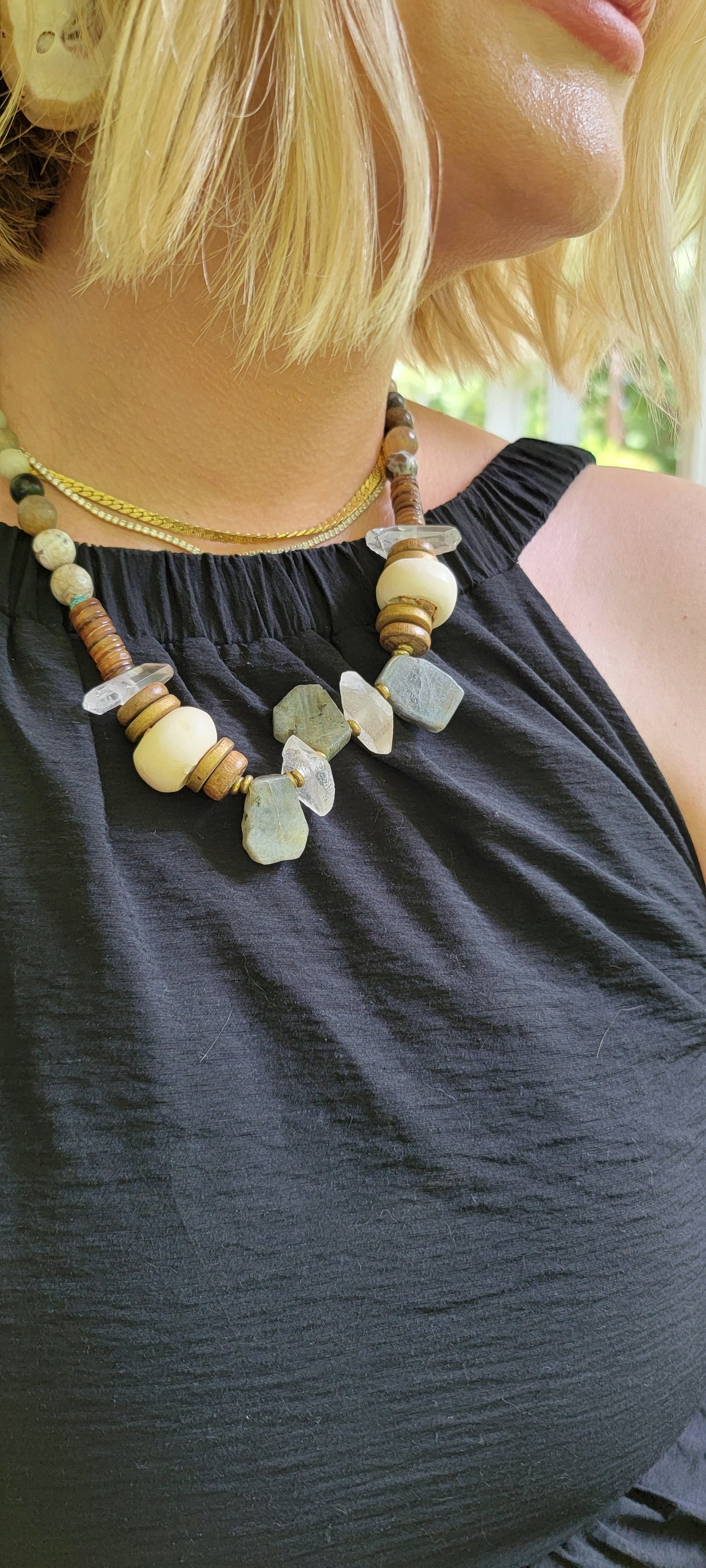 the sara boho bib