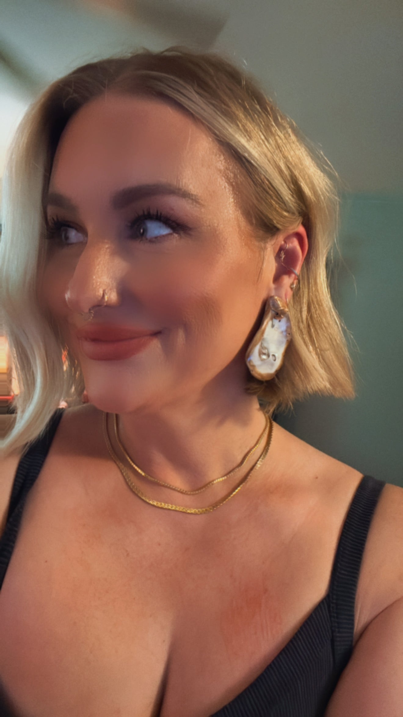 TSPC Oyster Shell Earrings