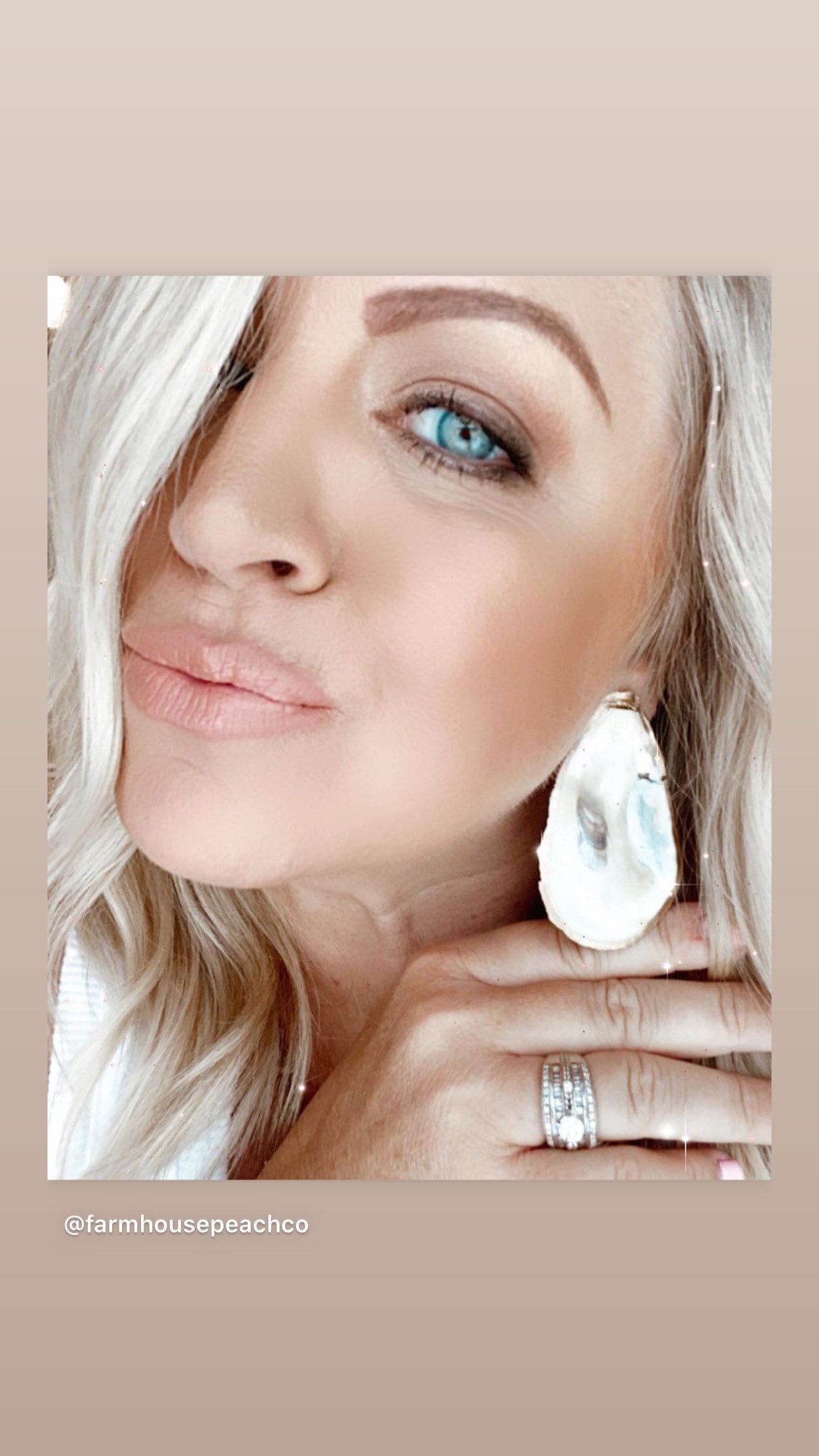 TSPC Oyster Shell Earrings