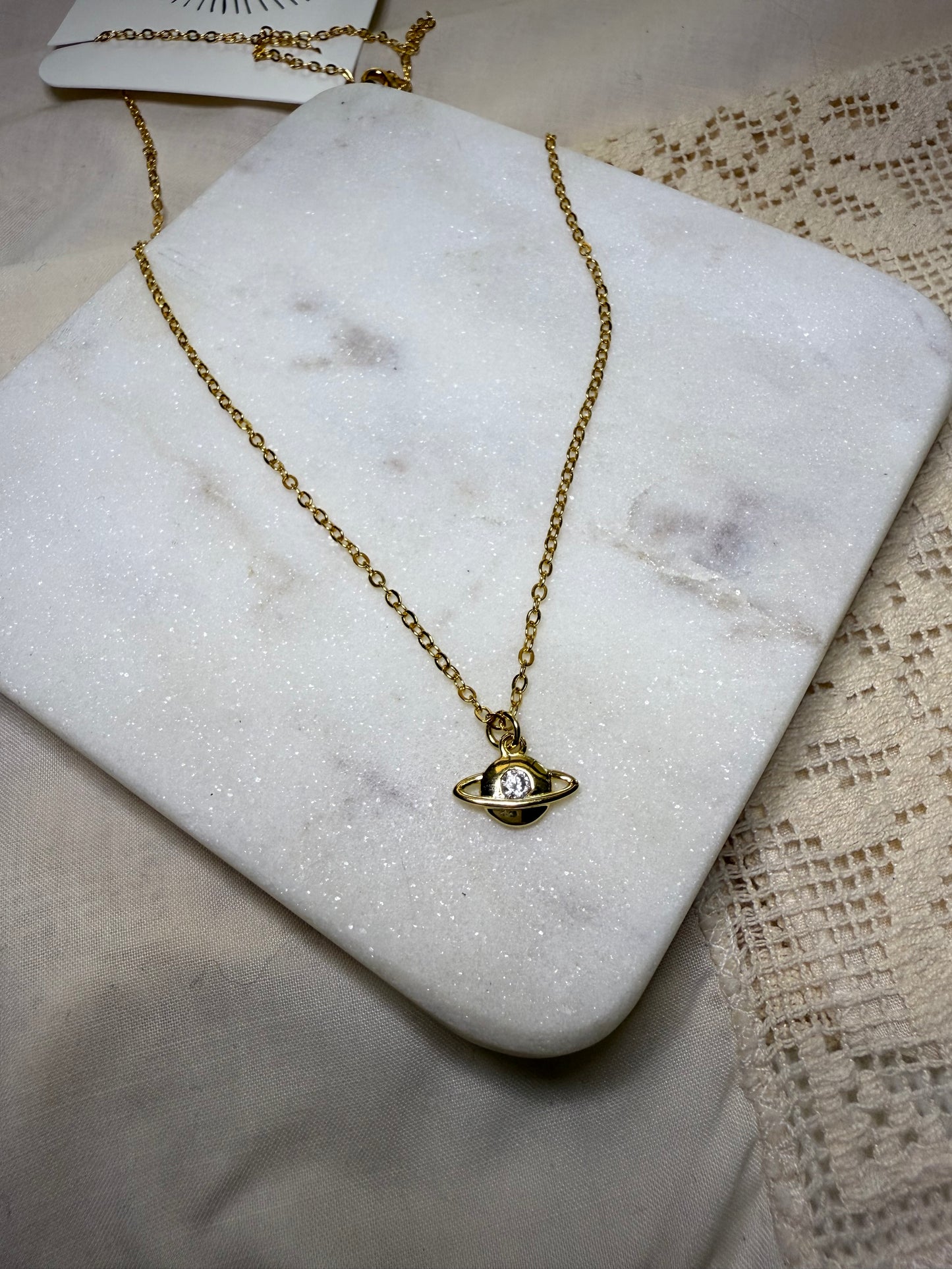 Xenon Gold Necklace