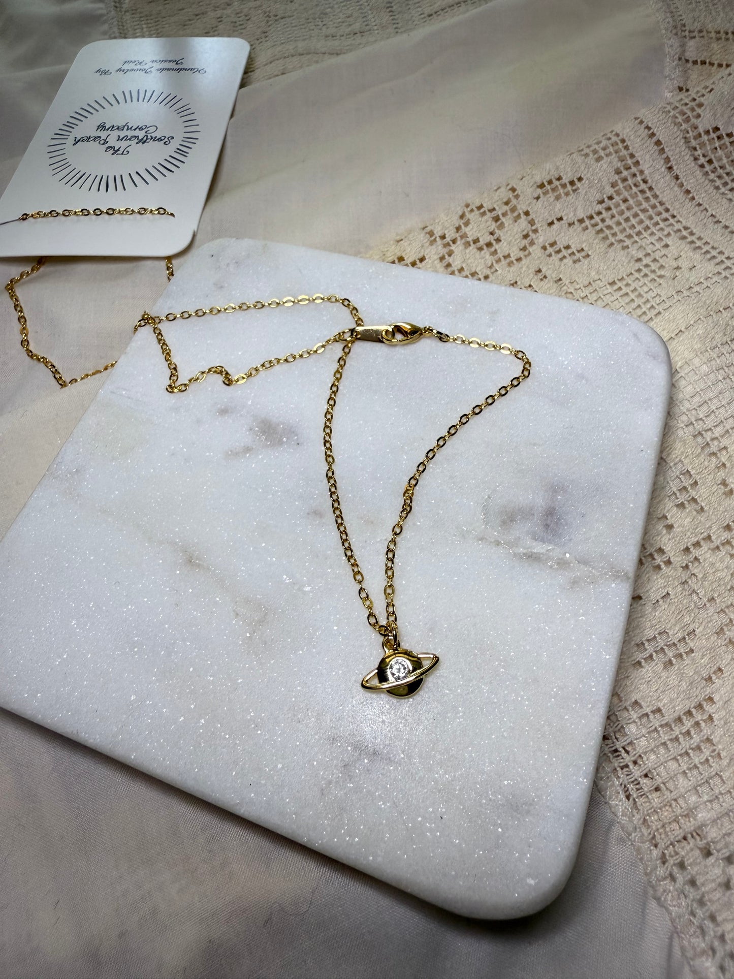 Xenon Gold Necklace