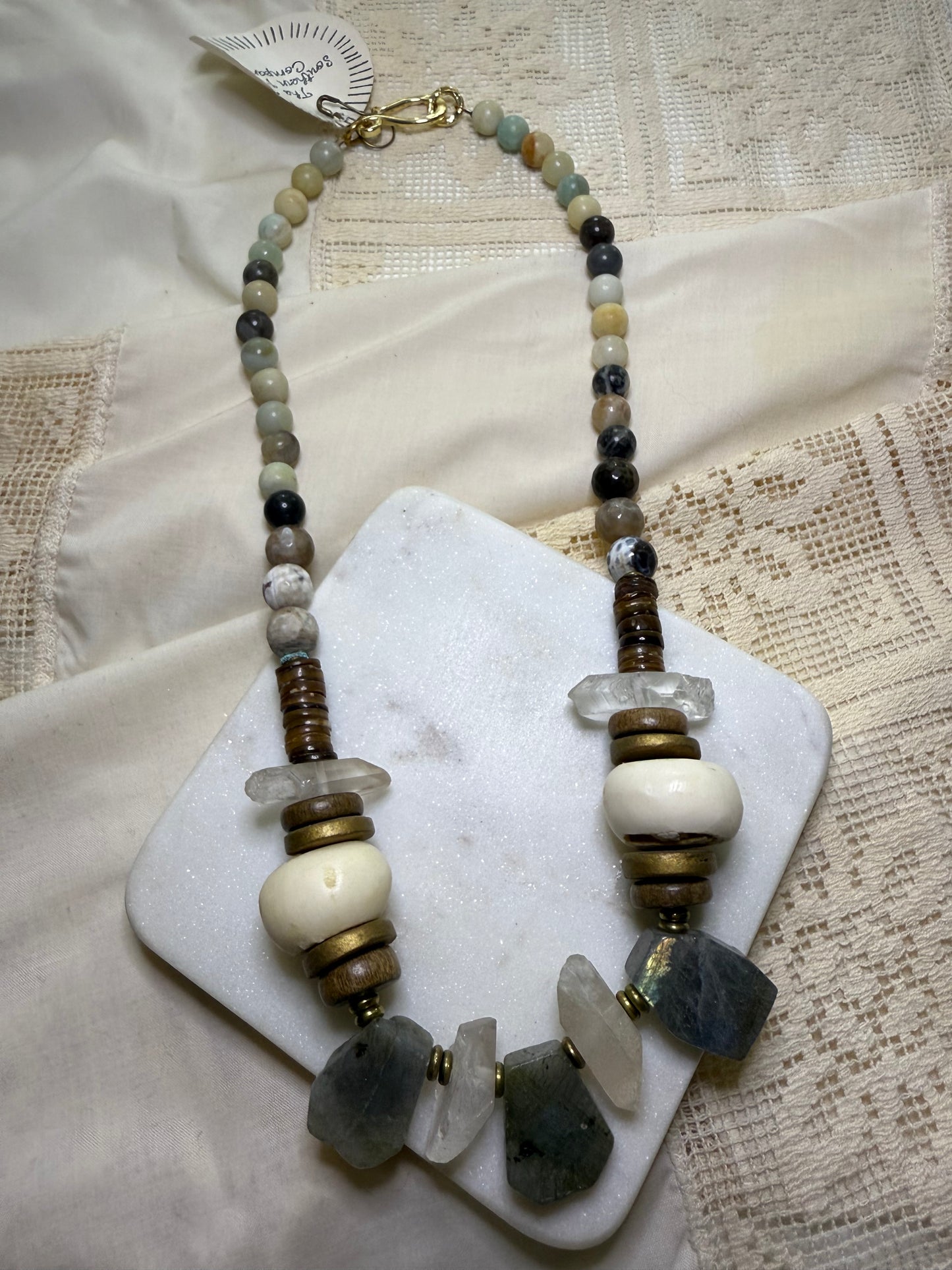 the sara boho bib