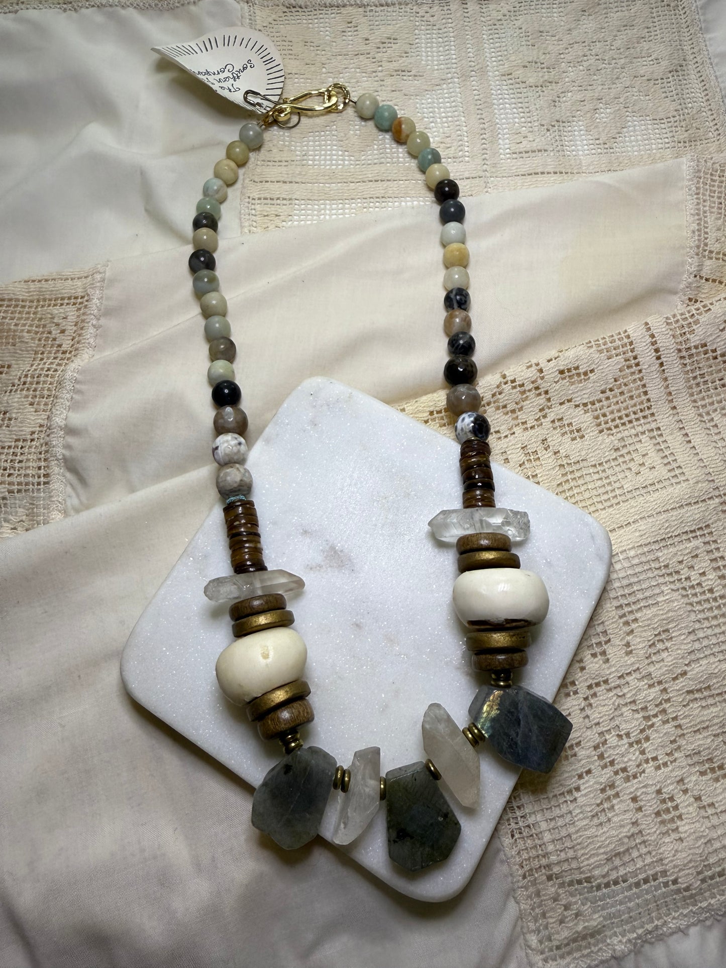 the sara boho bib