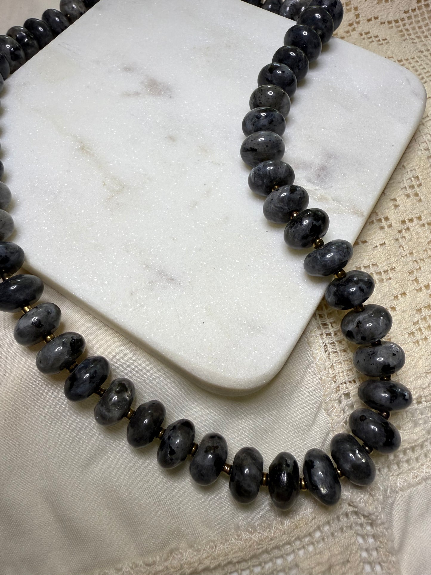 Ryle Labradorite Collar Necklace