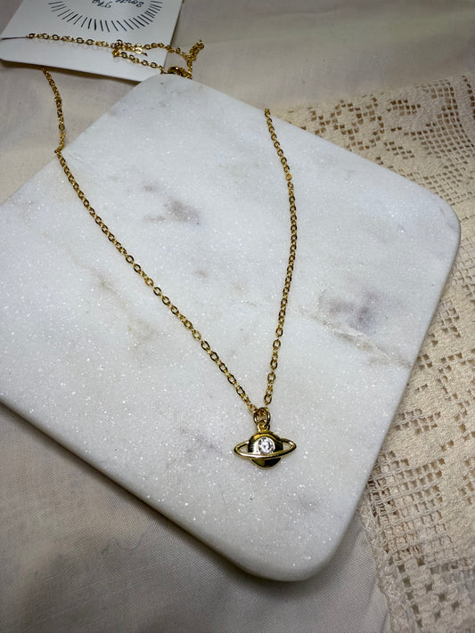 Xenon Gold Necklace