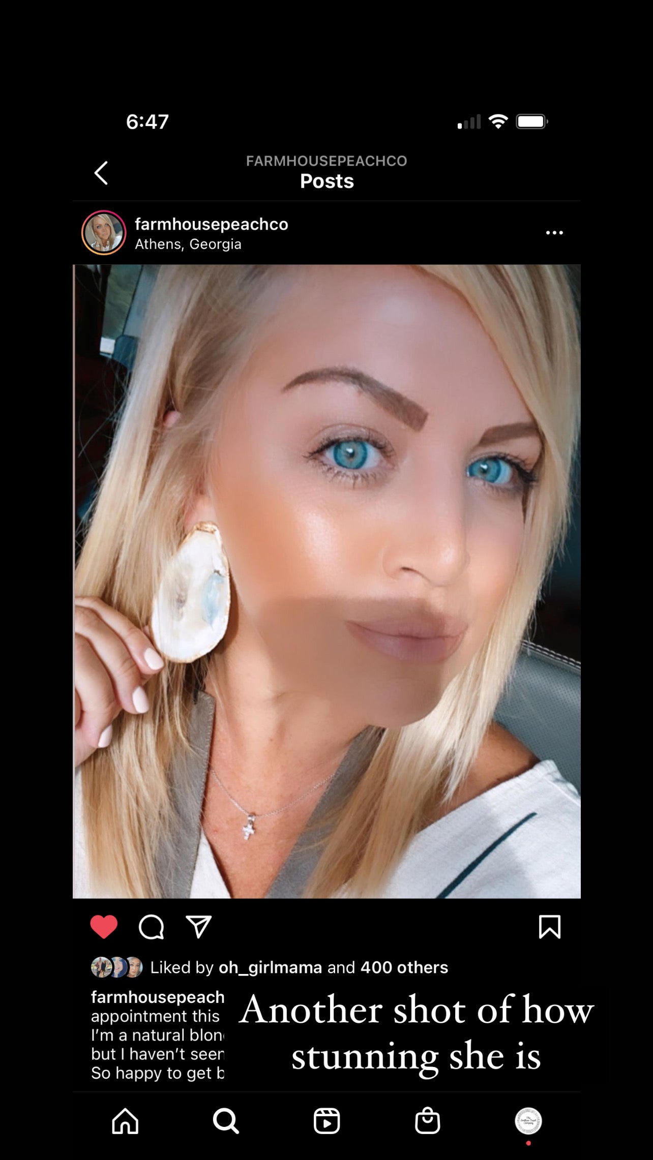 TSPC Oyster Shell Earrings