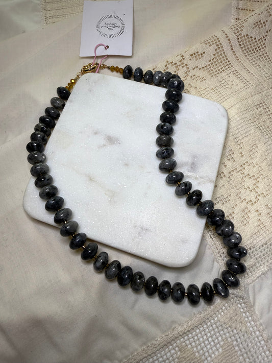Ryle Labradorite Collar Necklace